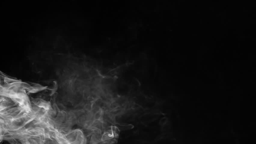 Smoke background. Abstract smoke cloud on black background. White smoke  against black background. Smoke effect. Add realism to your footage. Use blending mode (screen) Royalty-Free Stock Footage #1012899641