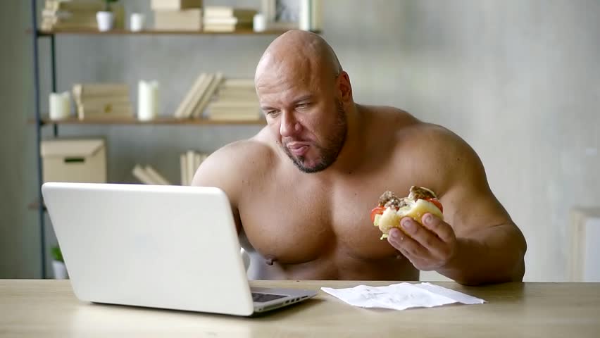 Bald Male Bodybuilder with Big : стоковые видео (без лицензионных ...