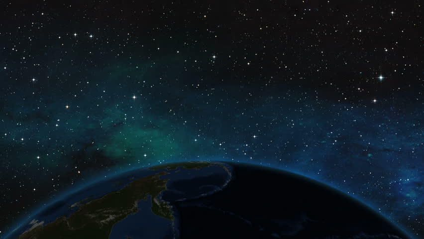 MALDIVES MALE ZOOM IN FROM SPACE