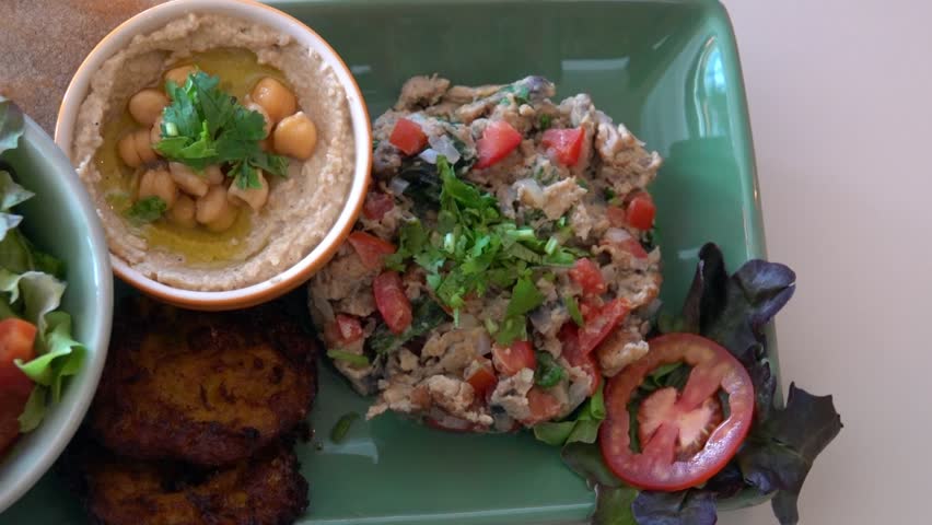 Healthy Vegeterian Dish. Ethical Cuisine