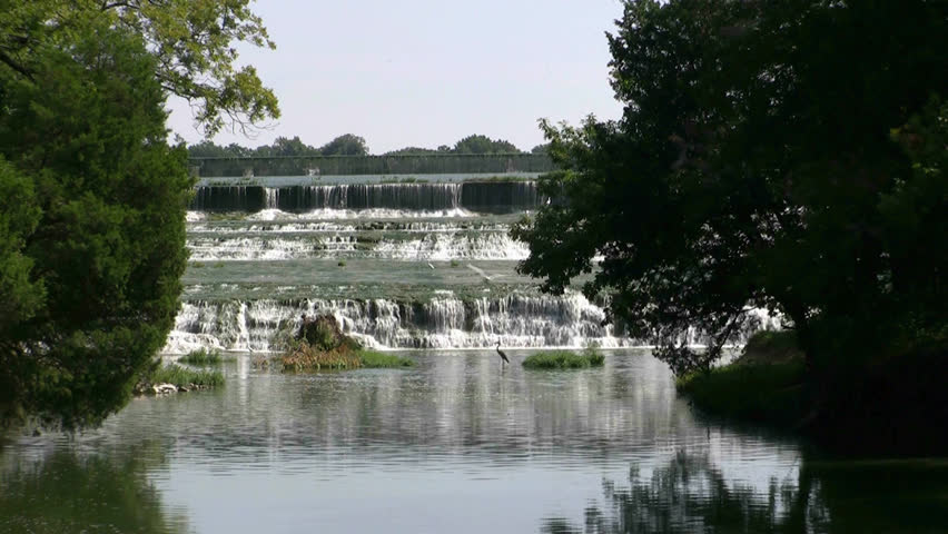 White Rock Lake Waterfall Dallas Texas