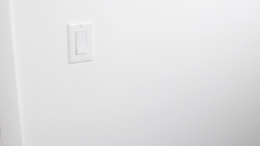 Flat White Panel Light Switch Stock Footage Video 100 Royalty Free 1012984484 Shutterstock