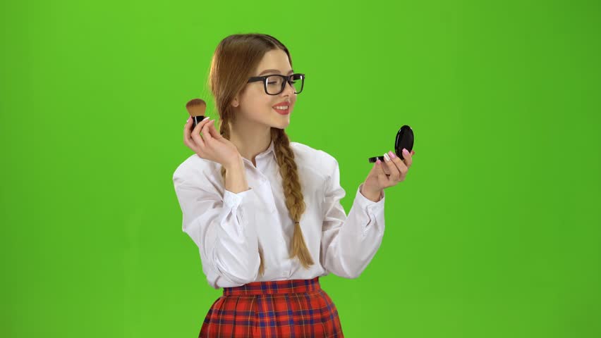 Glasses talking dirty POV schoolgirl