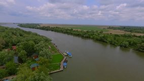 city near the Danube delta, Vilkovo, Odessa region, Ukraine