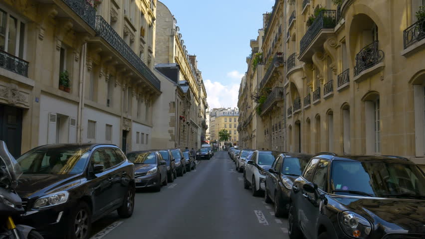 Paris, France - May 2018: Rue du Regard