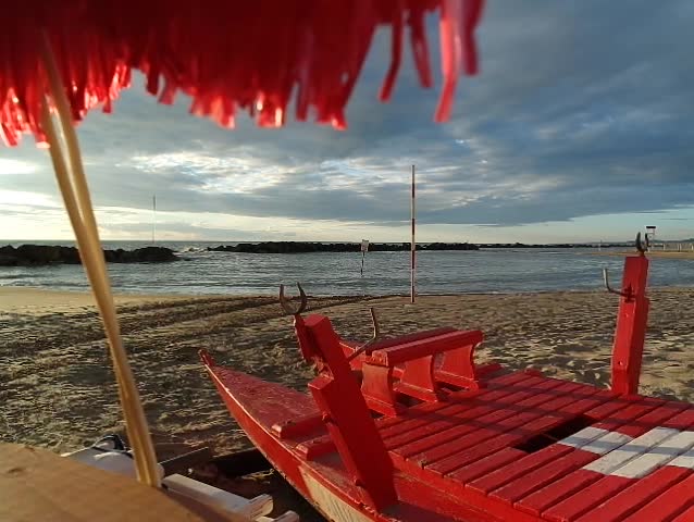 sunrise on the beach