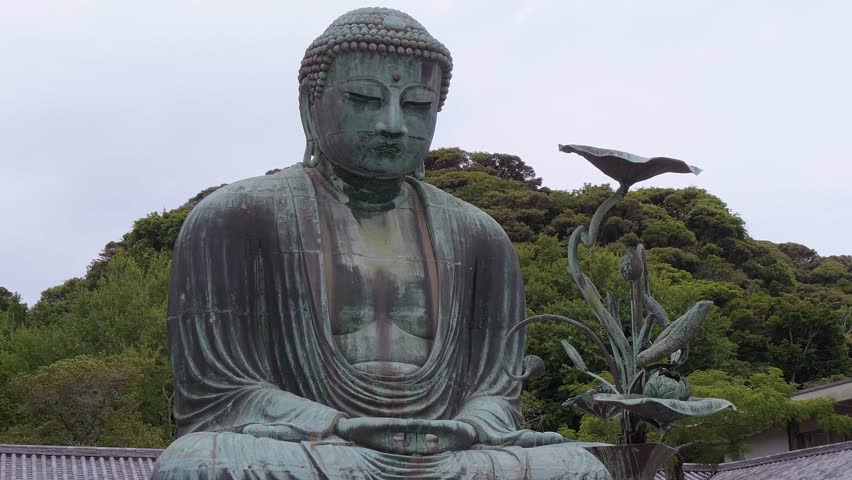 Famous Great Buddha in Kamakura 스톡 동영상 비디오(100% 로열티 프리) 1013148983 | Shutterstock