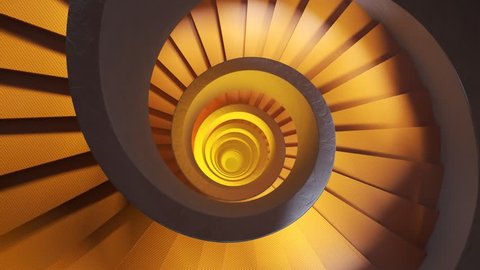 03538 Modern spiral staircase.