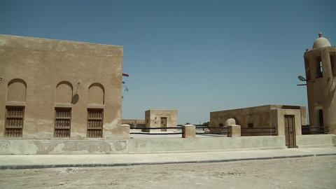 Old mosque in Al Dhakira village near Al Khor city, north of Qatar, Persian Gulf, Arabian Peninsula