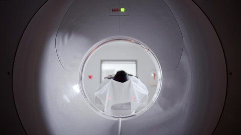 Patient Entering An MRI