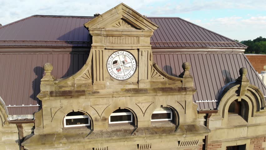 New Glasgow Town Hall, Nova Scotia, built 1884