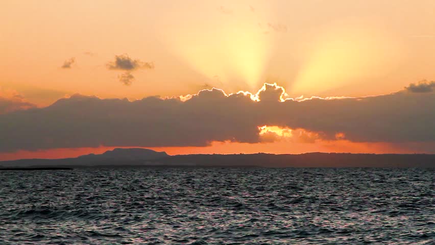 Cuban sunset, Cuba