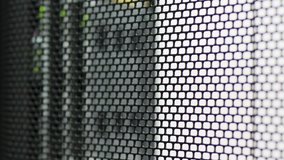 Server racks safely closed, guarantee of reliable data storage, cyber security - Powered by Shutterstock - Get 15% off with code: PIKWIZARD15