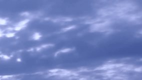 Over head Shot of rain cloud come ; weather change, Rain overcast sky cloudscape time-lapse  nature video: dark clouds moving.