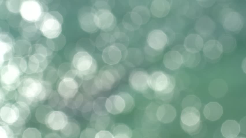 Loopable Abstract Background Blue Bokeh Circles