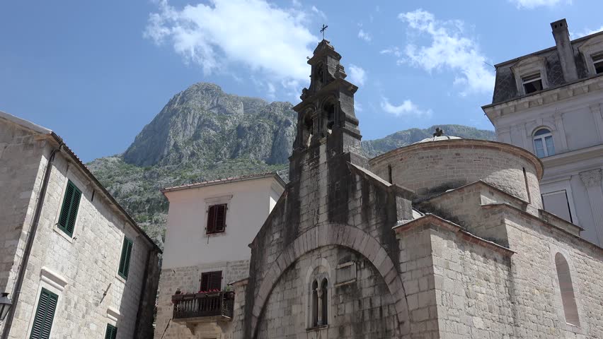 Church of St. Luke (Sv. Luke) in old Kotor. Montenegro