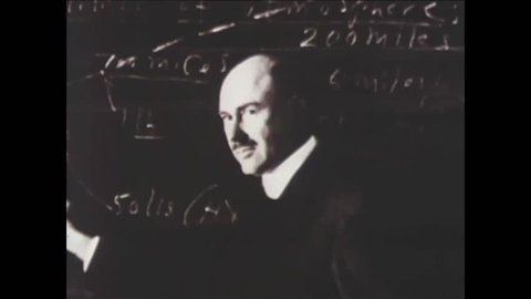 CIRCA 1930s - German scientists expand on Robert Goddard's rocket experiments (narrated in 1977).