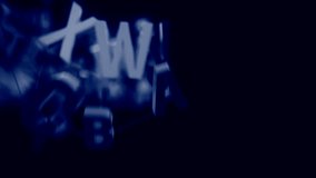 4K Alphabet Letters. 3D Animation. Seamless Looping - Powered by Shutterstock - Get 15% off with code: PIKWIZARD15