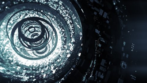 Circle 02 is motion footage for sci fi technology films and cinematic in scene. Also good background for scene and titles, logos.