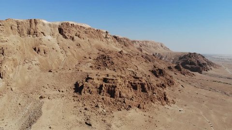 Qumran Caves where they discovered the Dead Sea Scrolls in Israel