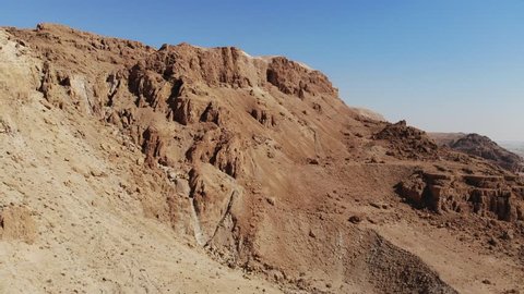 Qumran Caves where they discovered the Dead Sea Scrolls in Israel