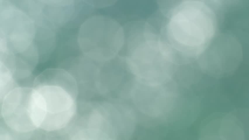 Loopable Abstract Background Blue Bokeh Circles