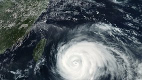 Typhoon MARIA, NW Pacific Ocean, 190 mph, cat 5, Ju. 13, 2018, 3840x2160.
Some of the video elements are public domain NOAA/NASA imagery: it is requested by NOAA/NASA that you credit when possible