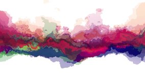 digital turbulent moving abstract color painting seamless loop animation background new unique quality art stylish colorful joyful cool nice motion dynamic beautiful video footage