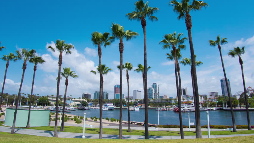 Time lapse of Long Beach, CA