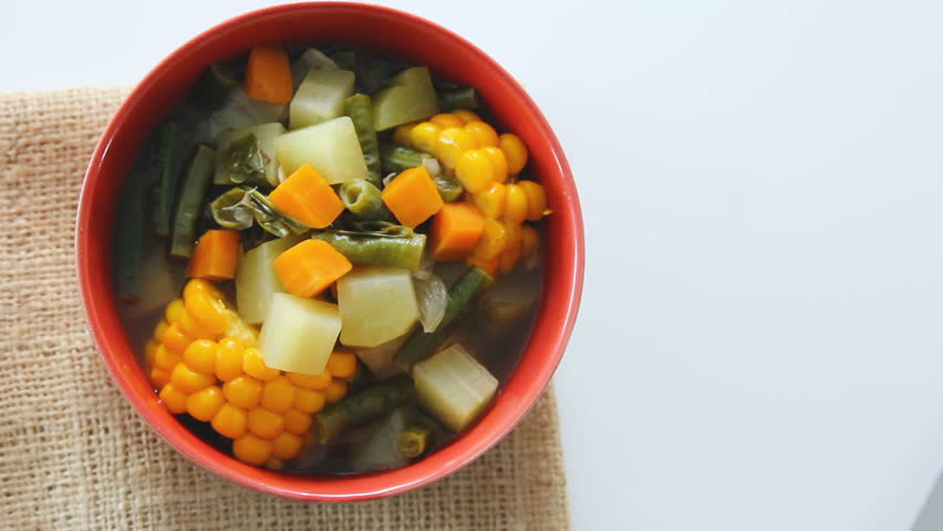 Indonesian Cuisine Sayur Asam Close Stock Footage Video 100 Royalty Free 1013677316 Shutterstock