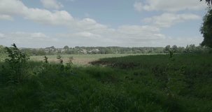 Timelapse footage of the English Countryside. blended time-lapse and slow motion.