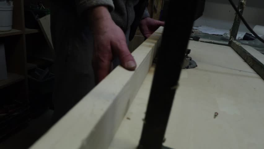 carpentry woodwork closeup