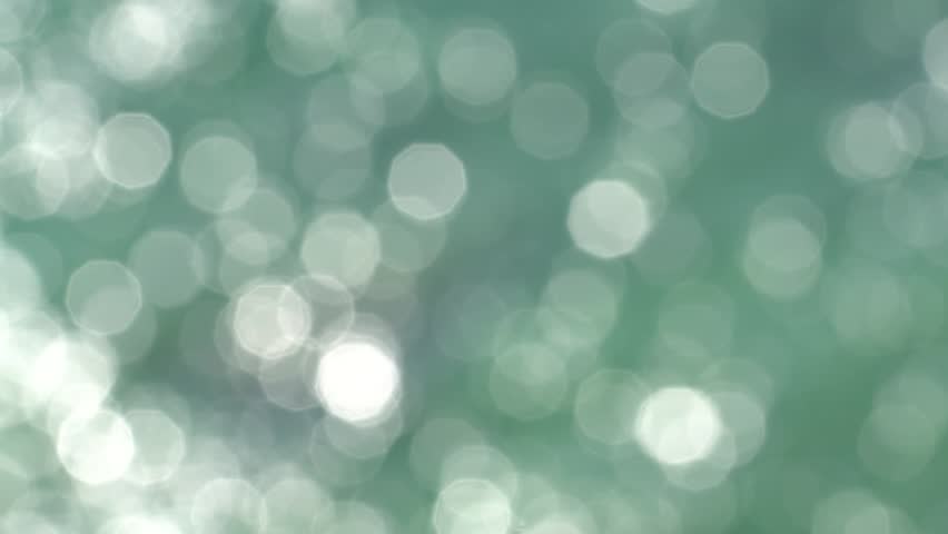 Loopable Abstract Background Blue Bokeh Circles