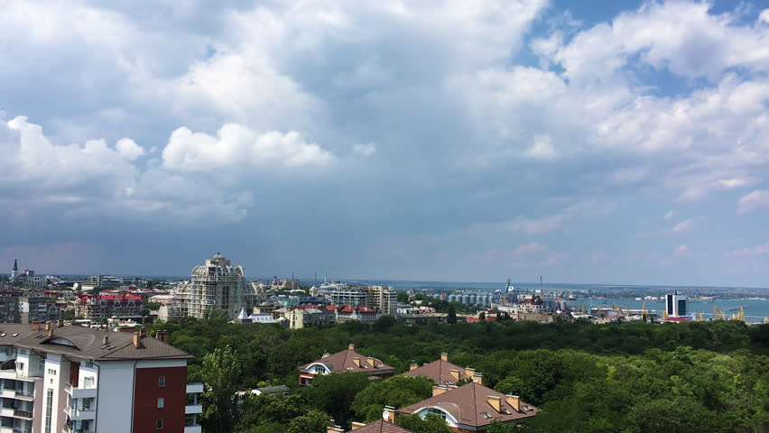 Odessa, Ukraine from the bird’s eye