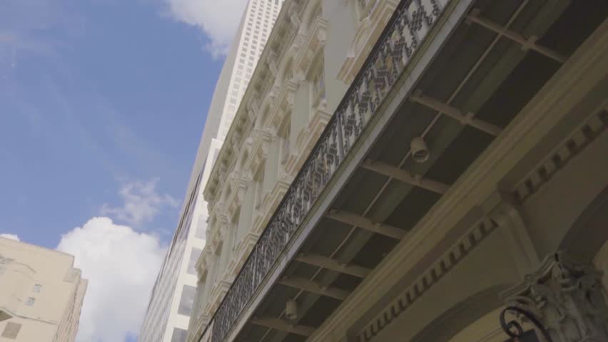 A few of the sites of the downtown area in New Orleans, Louisiana.
