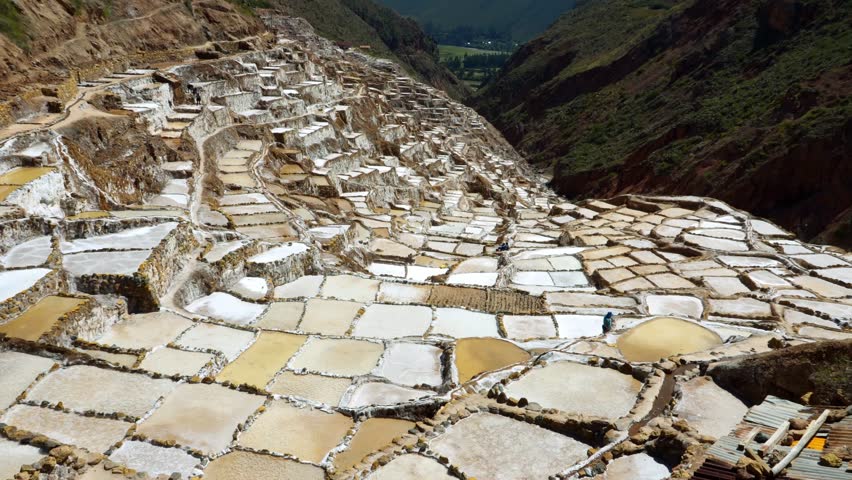 Maras Salt Mines In Peru