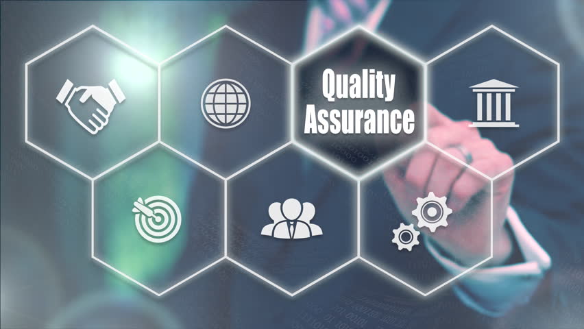 businessman's hand selecting quality assurance concept Stock Footage ...