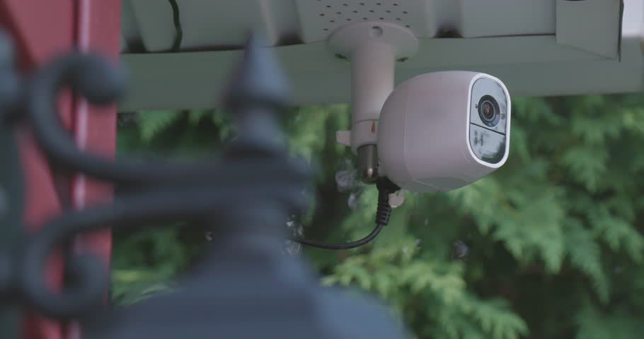 Outdoor Smart Home Security Camera | Shutterstock HD Video #1013827691