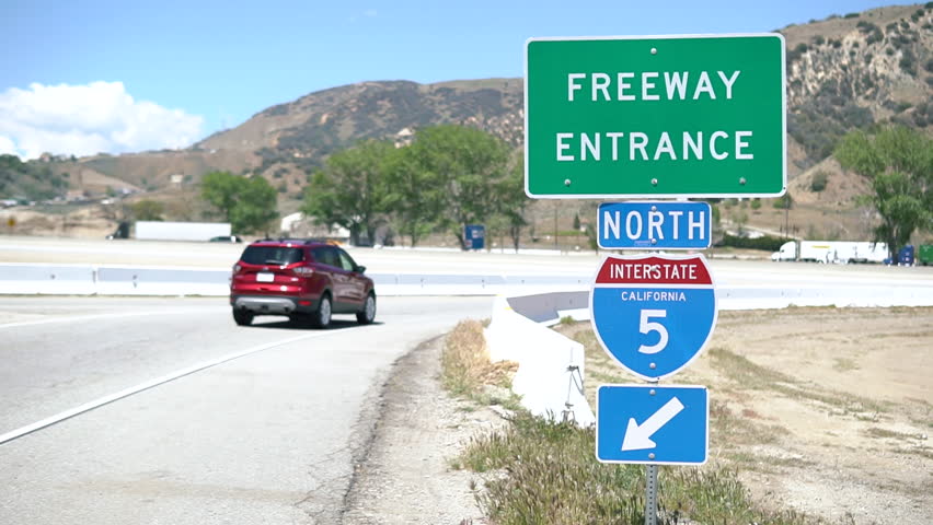 Directions To Highway 5 North Freeway Entrance Sign California Interstate 5 Stock Footage Video (100%  Royalty-Free) 1013840756 | Shutterstock