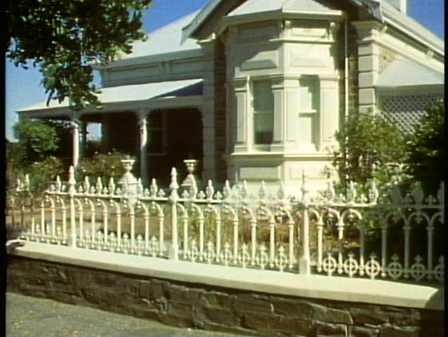 ADELAIDE, AUSTRALIA, 1985, Barossa Valley, wine district, Victorian house