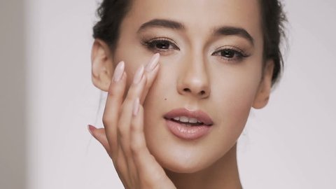 Short Haired Naked Woman Piercing Her Stock Photo 1976676407 Shutterstock