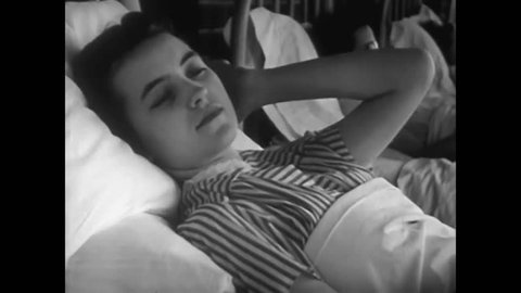 CIRCA 1950s - A documentary film about tuberculosis in the 1950's.