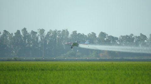 Agricultural Aviation. Crop Duster.