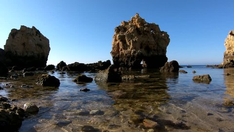 Algarve seashore, south of Portugal