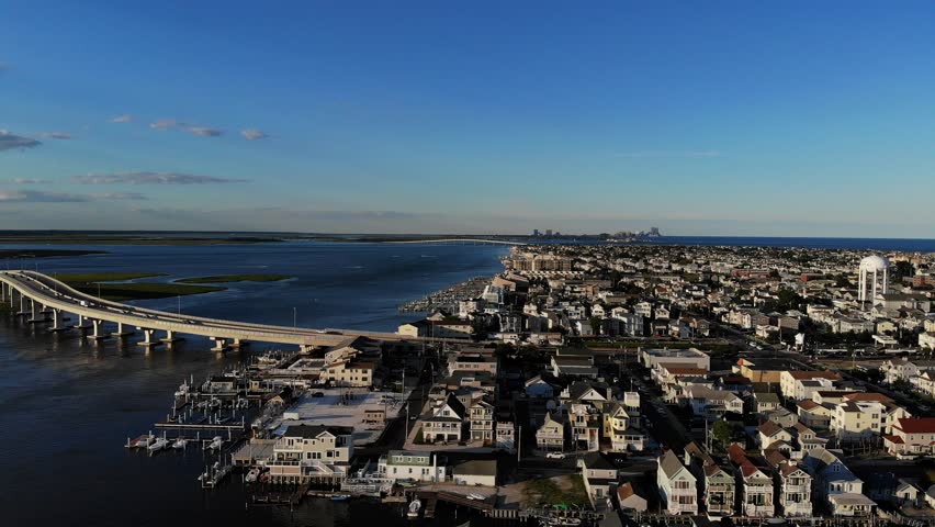 Ariel View Of Ocean City, New Jersey Ocean Skyline, City Skyline, City 
beach town

