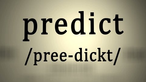 Definition: Predict (animation)