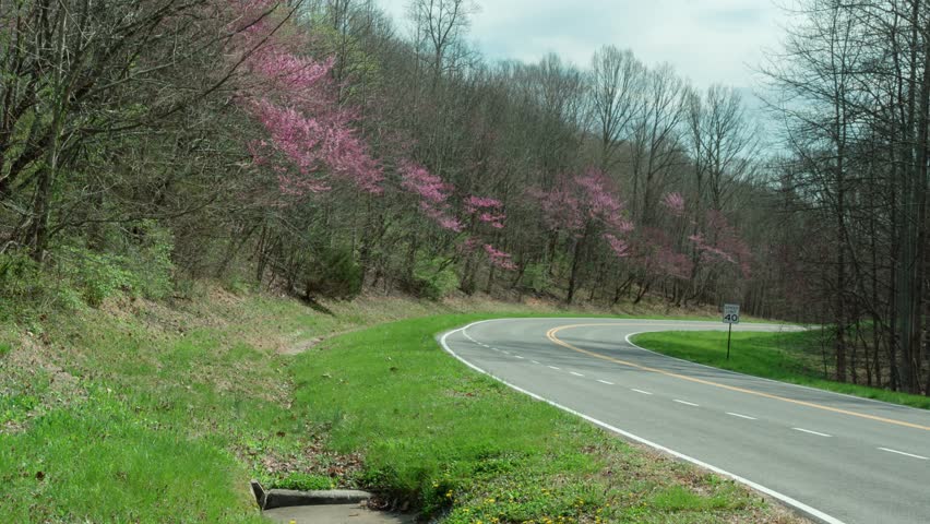 Bicycle rider on highway