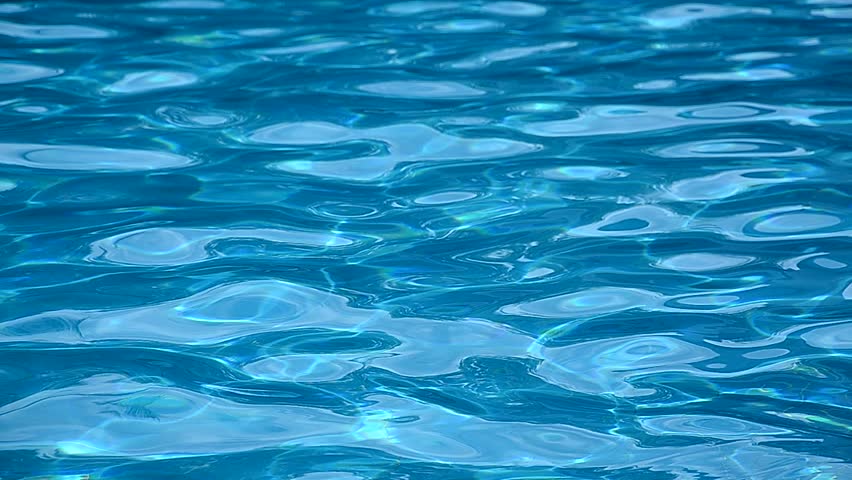 Surface of Swimming Pool.waves Water Stock Footage Video (100% Royalty
