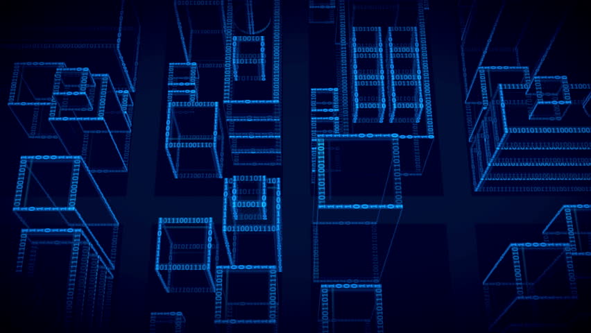 3d Blueprint of Contemporary Buildings. Blue color 3d animation. Construction and Technology Concept. Binaries numbers. 4k Ultra HD 3840x2160 - Powered by Shutterstock - Get 15% off with code: PIKWIZARD15