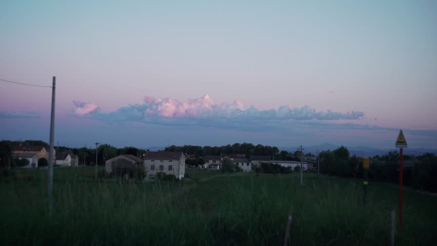 Sky and clouds in Italy